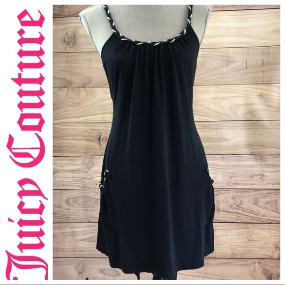Juicy Couture Dresses & Skirts - 💕SALE💕 Juicy Couture Black Rope Swimsuit Coverup